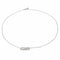 Collier Messika Collier Baby Move Pavé Or blanc Diamant 58 Facettes 4418212CN