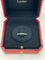 Bague 46 Alliance Cartier Etincelle or blanc et diamants 58 Facettes
