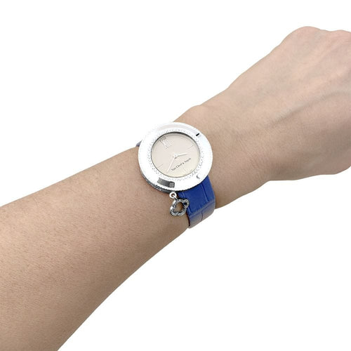 Montre Montre Femme Van Cleef & Arpels, « Charms », or blanc, diamants. 58 Facettes 35162