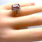 Bague 49 Bague en or blanc, tourmaline rose et diamants 58 Facettes AB613