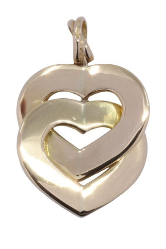 Pendentif PENDENTIF DOUBLE CŒURS 58 Facettes 082801