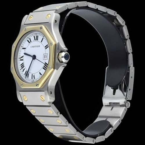 Montre Cartier Montre Santos Octagon 58 Facettes MT43131