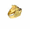 Bague 66 Bague Lion en or jaune 18 carats et diamants 58 Facettes