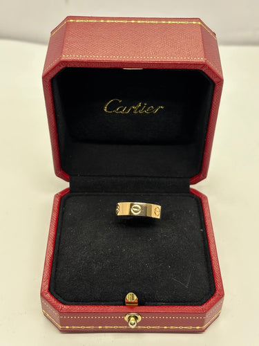 Bague 54 Cartier - Bague Love moyen modèle en or rose 18k 58 Facettes 1338