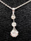 Collier Pendentif Diamants 1900 sur chaîne 58 Facettes AB119