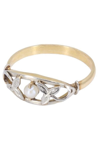 Bague 53 BAGUE PERLE ART NOUVEAU 58 Facettes 083951