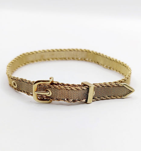 Bracelet Bracelet type ceinture en or 14k (circa 1950) 58 Facettes A06591