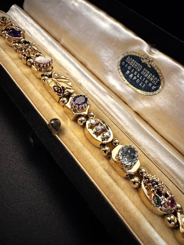 Bracelet Bracelet SLIDE or jaune 58 Facettes