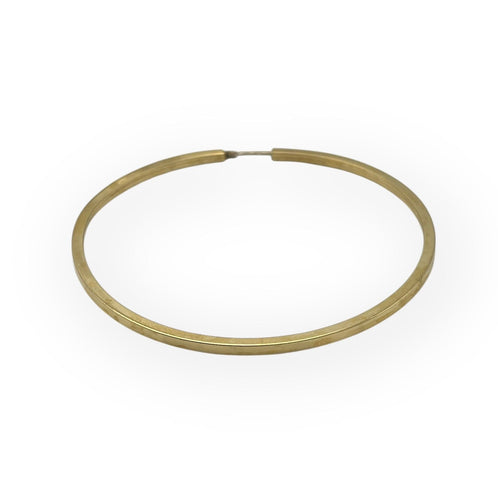 Boucles d'oreilles Grandes créoles or jaune 58 Facettes 149054862