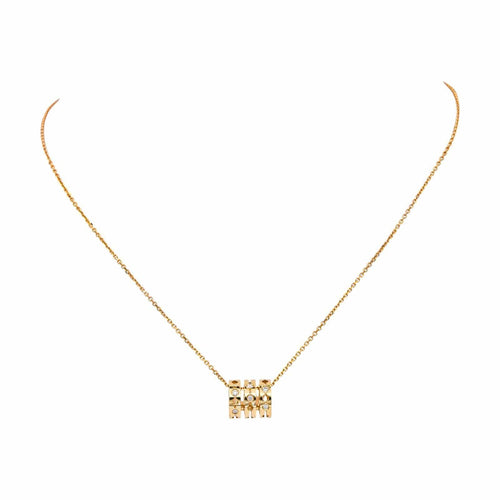 Dinh Van Collier Pulse Or jaune Diamant