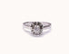 Bague 52.5 Bague solitaire diamant or blanc 58 Facettes Solo.Anc.918