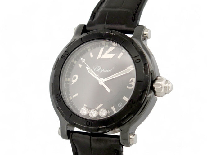 Montre montre CHOPARD happy sport 28/8507 ed limitee 38 mm quartz diamant 58 Facettes 269656