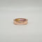 Bague 53 Bague or rose sertie de saphirs multi-couleurs et diamants naturels 58 Facettes