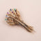 Broche Broche Vintage Bouquet Epis de Blé Or 58 Facettes 793315