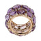 POMELLATO - Bague Lulu en or rose améthystes et diamants