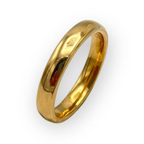 Bague 51 Alliance en or blanc 750 poli 58 Facettes 149065051