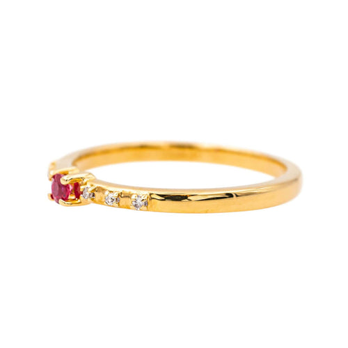 Bague 52 Mauboussin Bague Capsule d'émotions Or jaune Rubis, Diamant 58 Facettes 4191429CN