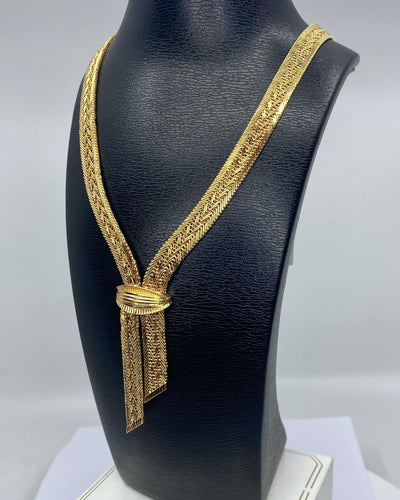 Collier Collier cravate en or jaune 58 Facettes AB600