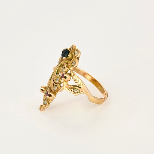 Bague 55 Bague SERENADA or rose 58 Facettes LP1205/11