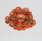 Broche corail Napoléon III