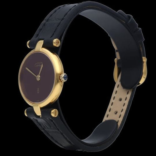 Montre Cartier Montre Must De Cartier Vermeil 58 Facettes MT41202