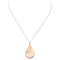 Collier Ginette NY Collier Pendentif Bliss on Chain Or rose 58 Facettes 2656234CN