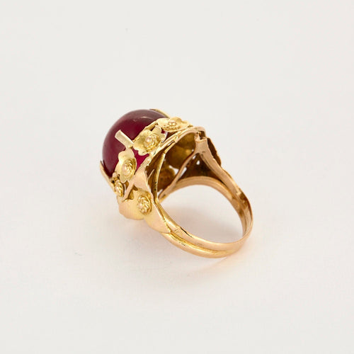 Bague 53 Bague Or Jaune Rubicelle 58 Facettes LP1260/BET