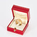 Bague 50 CARTIER - Trinity - Bague Or jaune, rose et blanc 58 Facettes NP01