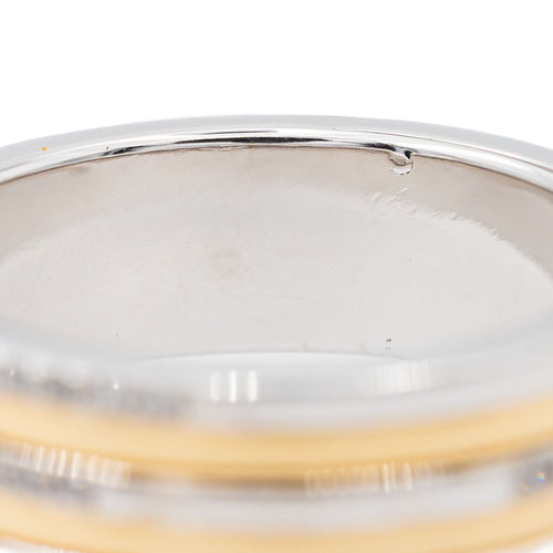 Bague 59 Bague Or jaune, Or blanc Diamant 58 Facettes 2958340CN