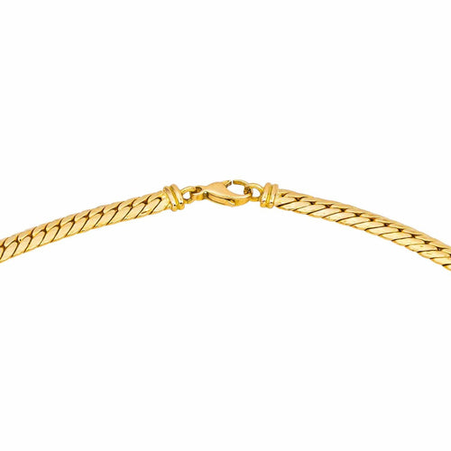 Collier Collier Maille anglaise Or jaune 58 Facettes 4858830CN