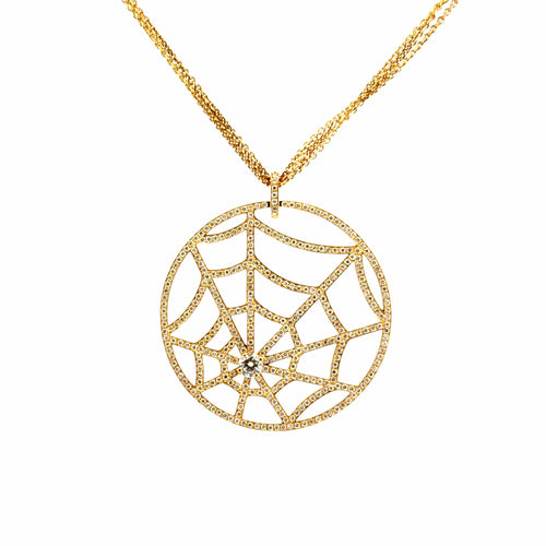 Collier Collier Chaumet Attrape moi si tu m’aimes , or et diamants 58 Facettes