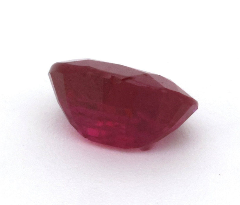 Gemstone Rubis non chauffé 1.04cts certificat IGI 58 Facettes