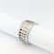 Bague 59 Bague Gucci Large Scroll or blanc et diamants 58 Facettes 31501