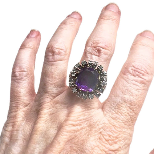 Bague 55 ensemble de bague et boucles d'oreilles en or et argent avec saphirs 58 Facettes Q109B(946)