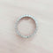 Bague Bague Alliance Américaine US Diamants 0,78 carat - Or Blanc 18 K 58 Facettes AA 1682