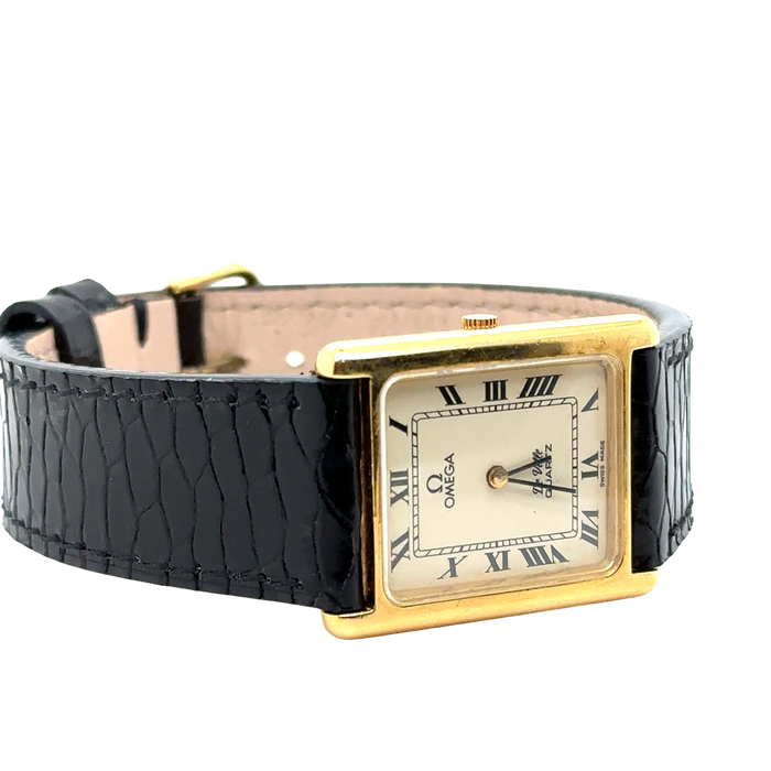 OMEGA - Montre de ville quartz vintage