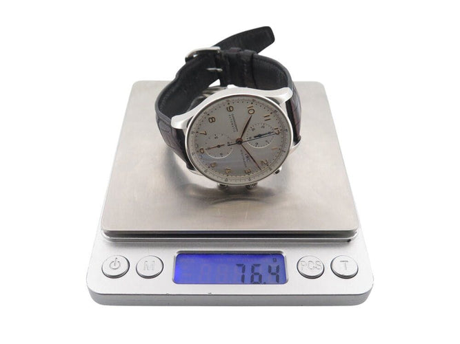 Montre montre IWC portugieser chrono acier 41 mm chronographe automatique 58 Facettes 268879