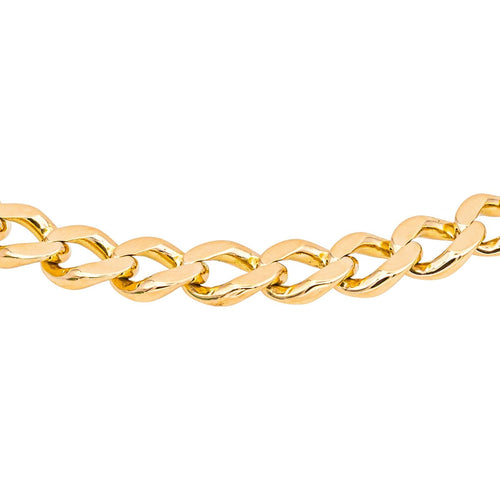 Bracelet Maille Gourmette  Or rose