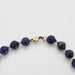 Collier Sautoir lapis lazuli et argent 58 Facettes 65500006