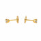 Boucles d'oreilles Boucles d'oreilles Puces Or jaune Diamant 58 Facettes 4608586CN
