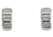 Boucles d'oreilles Boucles d'oreilles en or blanc avec diamants de 0,360 carat 58 Facettes