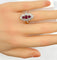 Bague 51 Bague marquise en or, diamants et rubis. 58 Facettes AB357