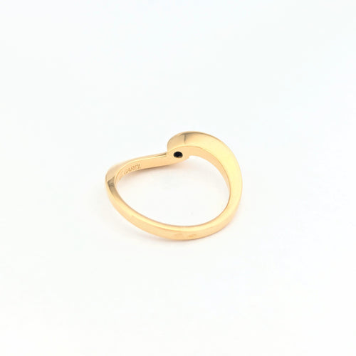 Bague 54 Solitaire or jaune et diamant 58 Facettes 30885