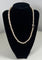 Collier 65 perles de culture Akoya fermoir or 46 CM