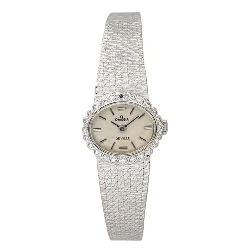 Montre Omega Montre De Ville Or blanc Diamant 58 Facettes 4345689RV