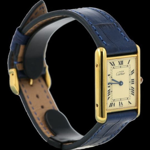 Montre Cartier Montre Tank Vermeil 58 Facettes MT42215