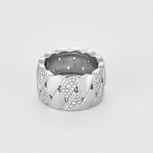 Bague 59 CARTIER - Bague LA DONA or blanc 58 Facettes LP1091