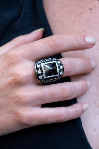 Bague 53 Bague Or noir Diamant 58 Facettes 578649RV