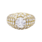Bague 51 Bague or jaune, diamants. 58 Facettes 32736