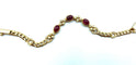 Bracelet Bracelet Rubis cabochons et diamants 58 Facettes